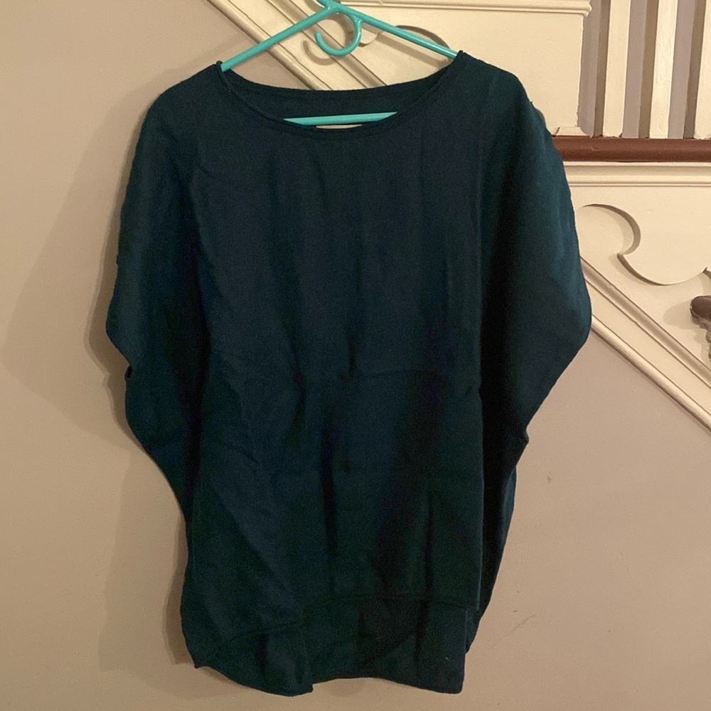 EUC Cuyana Baby Alpaca top - OS - one size fits most 💚